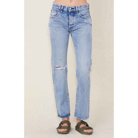 Moussy Denim - Moussy Hesperia Straight Leg Jeans